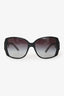 Burberry Black/Taupe Nova Check Pattern Square Sunglasses