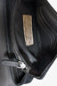 Brunello Cucinelli Grey Leather Felt Buckle Detail Crossbody Bag