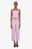Sandro Purple Tank Size 3 + Sweater Size 1 + Pants Size 34 Set