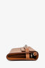 Hermès 2025 Gold Evercolor Leather Kelly To Go Wallet