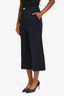 Gucci Navy Wide Leg Trousers Size 40