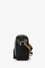 Gucci Black Chevron Leather GG Mormont Mini Camera Crossbody
