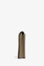 Bottega Veneta Brown Leather Intrecciato Flap Wallet on Chain