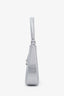 Alexander Wang Silver Crystal Embellished 'W' Legacy Small Shoulder Bag