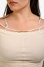 Jacquemus Beige Cotton Sierra Top Size M