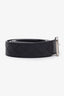 Bottega Veneta Black Intrecciato Leather Belt Size 90 36