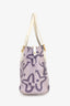 Louis Vuitton 2008 Purple Canvas Tahitienne Cabas PM