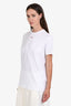 Diesel White Cotton Short Sleeve Logo T-Shirt Size S