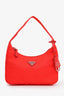 Prada Red Nylon Re-Edition 2000 Shoulder Bag