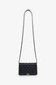 Pre-loved Chanel™ 2019 Black Caviar CC Boy Wallet On Chain