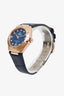 Omega 18K Sedna Gold Blue Aventurine Dial Constellation Co-Axial Master Chronometer 29mm Watch