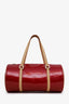 Louis Vuitton Red Vernis Monogram Papillon 30 Bag