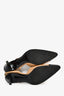 Pre-loved Chanel™ Vintage Beige/Black Sling Back Heels Size 37.5