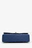 Pre-loved Chanel™ 2017 Blue Quilted Lambskin Classic Medium Double Flap Bag