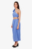 Sofia Purple One-Shoulder 'Sienne' Midi Dress Size S