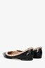 Valentino Black Patent Leather Rockstud Flats Size 35.5