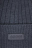 Gucci Grey Wool Logo Patch Knit Beanie Size S
