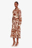 Etro Printed Cotton Shirt Dress Size 44