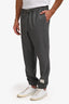 Thom Browne Grey Drawstring Pants Size 4 Mens
