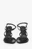 Louis Vuitton Black Monogram Citizen Strappy Sandal Size 38