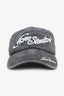 Acne Studios Washed Grey Cotton Logo Baseball Hat