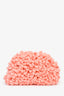 Bottega Veneta Pink Fuzzy 'Chenille' Teen Pouch Bag