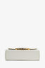Christian Dior 2021 Off White Leather 30 Montaigne Box Bag