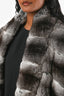Holt Renfrew Grey Chinchilla Fur Stole