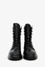 Stuart Weitzman Black Leather 'Mackenzie' Combat Boots Size 10.5 Mens