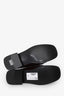 Roger Vivier Burgundy Square Toe Buckle Loafers Size 38