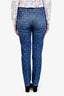 Givenchy Blue 4G Logo Straight Leg Jeans Size 27