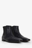 Dolce & Gabbana Navy Blue Deerskin Ankle Boots Size 44 Mens