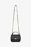 Pre-Loved Chanel™ 2019 20 Black Leather CC Small Affinity Business Flap Bag