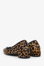 Repetto Leopard Print Ballet Flats Size 39