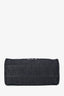 Pre-Loved Chanel™ 2017 18 Navy Denim Small Deuville Tote