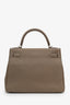 Hermès 2016 Etoupe Togo Leather Kelly 28 With Strap SHW