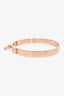 Hermès 18K Rose Gold Diamond 'Collier de Chien' Bracelet Small Model