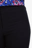 Derek Lam 10 Crosby Navy Blue Cotton Flared Trousers Size 8