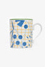 Hermès "Walk In The Garden" Porcelain Blue Mug