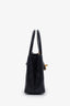 Pre-loved Chanel™ 2022+ Black Mini Nano Kelly Shopper Top Handle Bag with Chain