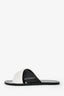 Rag & Bone Black/White 'Keaton' Leather Sandals Size 39