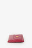 Pre-loved Chanel™ 2018-19 Pink Quilted Lambskin Cardholder