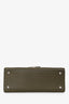 Givenchy 2014 Green Leather Obsedia Medium Flap Top Handle with Strap