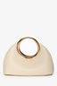Jacquemus Ivory Leather 'Le Petit Calino' Clutch