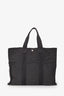 Hermès Grey Canvas 'Herline' GM Tote