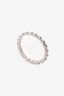 Mejuri 14K White Gold Baguette Diamond Eternity Band Ring