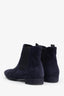 Prada Purple Suede Square Toe Ankle Boots Size 36