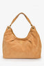 Pre-loved Chanel™ 2026 Brown Suede CC Maxi Hobo Bag