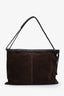Bottega Veneta Chocolate Brown Suede Multi String Shoulder Bag