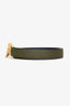 Hermès Navy/Green Reversible H Equestre Belt GHW